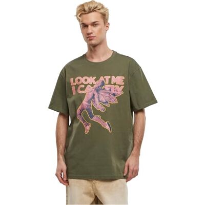 Tee unisex t-shirt look oversize te oliv L, OLIV, L Tee unisex t-shirt look oversize te oliv L, OLIV, L