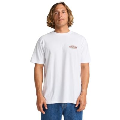 BILLABONG Wave SS kortärmad penna T-shirt vit M BILLABONG Wave SS kortärmad penna T-shirt vit M