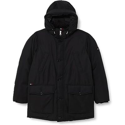 Tommy Hilfiger BT-Rockie utan päls parka-B, Svart, XXL Tommy Hilfiger BT-Rockie utan päls parka-B, Svart, XXL