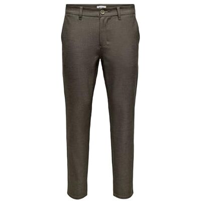 Only & Sons Onsbrad Life Slim Check 0184 byxa Noos, Teak, 31W / 32L Only & Sons Onsbrad Life Slim Check 0184 byxa Noos, Teak, 31W / 32L