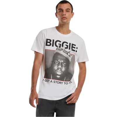 herr Biggie Crown Tee XS White, Vit, XS herr Biggie Crown Tee XS White, Vit, XS