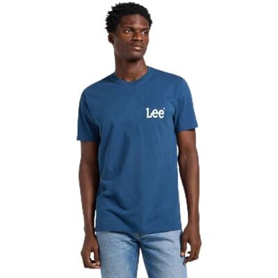 Lee Medium Wobbly Tee, orion blå, S Lee Medium Wobbly Tee, orion blå, S
