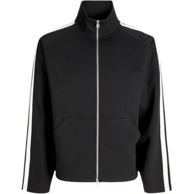 JACK & JONES Jcoreflex Sweat High Neck Styd Aw24, svart, XXL JACK & JONES Jcoreflex Sweat High Neck Styd Aw24, svart, XXL