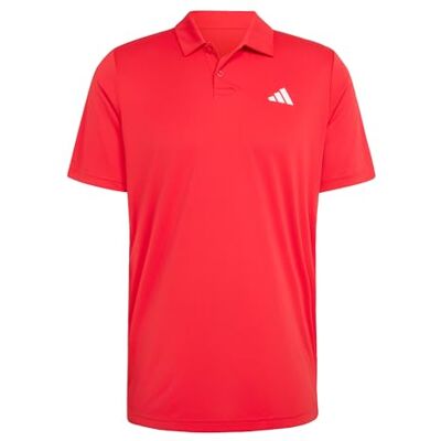 adidas Mezczyzni Club Tennis Climacool Polo Shirt, pure ruby, M adidas Mezczyzni Club Tennis Climacool Polo Shirt, pure ruby, M