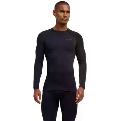 FALKE herr Baslager Ovandel Maximum Warm Round Neck M L/s Sh funktionellt garn snabbtorkande 1 del, Svart Black 3000 Trend, XXL FALKE herr Baslager Ovandel Maximum Warm Round Neck M L/s Sh funktionellt garn snabbtorkande 1 del, Svart Black 3000 Trend, XXL