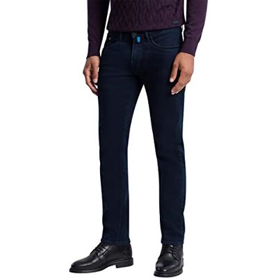 Pierre Cardin Herr antibes jeans, blå/svart stonewash, 31 W/34 L Pierre Cardin Herr antibes jeans, blå/svart stonewash, 31 W/34 L