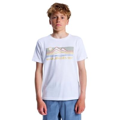Quiksilver EV Light Waves SS vit 14 kortärmad T-shirt Quiksilver EV Light Waves SS vit 14 kortärmad T-shirt