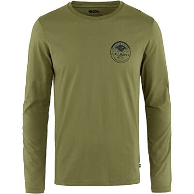 Fjällräven FJALLRAVEN Forever naturmärke LS M långärmad T-shirt, kaper grön, XXL herr, Caper Green, XXL Fjällräven FJALLRAVEN Forever naturmärke LS M långärmad T-shirt, kaper grön, XXL herr, Caper Green, XXL