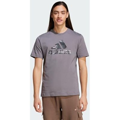 adidas För Män CAMO BOS GRAPHIC TEE, Grey Four, S adidas För Män CAMO BOS GRAPHIC TEE, Grey Four, S