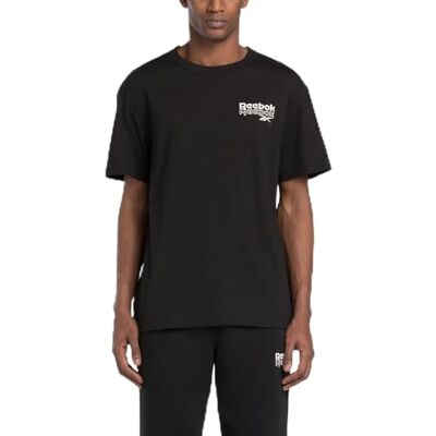 Reebok herr Brand Proud GFX SS T-tröja, Svart, XS Reebok herr Brand Proud GFX SS T-tröja, Svart, XS