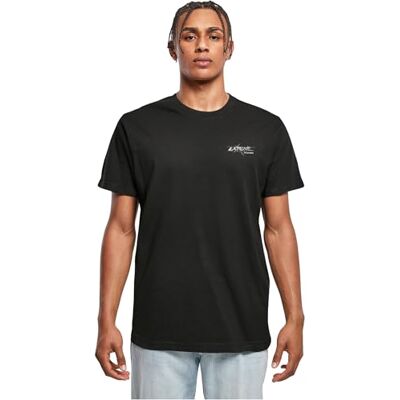 Tee herr-t-shirt, 100% bomull, svart, L, svart, L Tee herr-t-shirt, 100% bomull, svart, L, svart, L