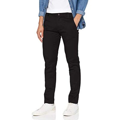 Tommy Jeans herr TJM Scanton Chino byxa, Svart, 36W x 32L Tommy Jeans herr TJM Scanton Chino byxa, Svart, 36W x 32L