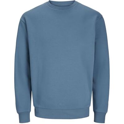 JACK & JONES JACK&JONES PLUS JJEBRADLEY Sweat Crew NOOS PLS, Oceanview, 5XL/Stor JACK & JONES JACK&JONES PLUS JJEBRADLEY Sweat Crew NOOS PLS, Oceanview, 5XL/Stor