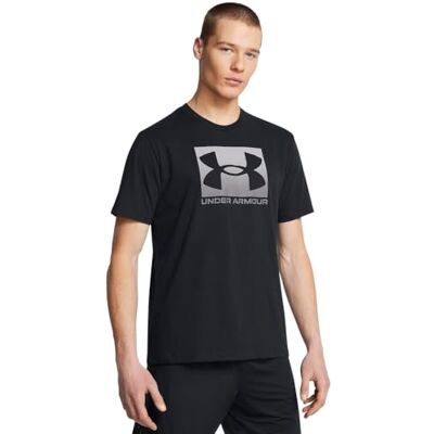 Under Armour Boxed Sports uppdaterad kortärmad t-shirt för män, Svart / / Pitch Grå, 3XL Under Armour Boxed Sports uppdaterad kortärmad t-shirt för män, Svart / / Pitch Grå, 3XL