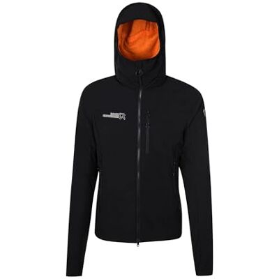 Rock Experience REMJ11511-L135 IMPETUS 2.0 MAN JACKET Herrjacka 0208 CAVIAR+0615 PERSIMMON ORANGE M Rock Experience REMJ11511-L135 IMPETUS 2.0 MAN JACKET Herrjacka 0208 CAVIAR+0615 PERSIMMON ORANGE M