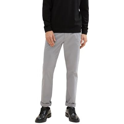 TOM TAILOR herr vanliga byxor, 10521 Smooth Grey, 29W / 34L TOM TAILOR herr vanliga byxor, 10521 Smooth Grey, 29W / 34L
