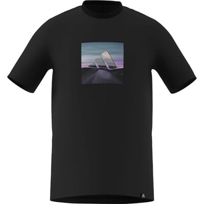 adidas Mezczyzni Summer Heat Graphic T-Shirt, black, XL adidas Mezczyzni Summer Heat Graphic T-Shirt, black, XL