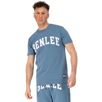 BENLEE T-shirt för män med normal passform ALBION, Blå/Vit/Svart, XXL BENLEE T-shirt för män med normal passform ALBION, Blå/Vit/Svart, XXL