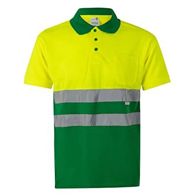 VELILLA POLO HÖG SIKTLIGHET 173, Grön och fluorgul, 3XL VELILLA POLO HÖG SIKTLIGHET 173, Grön och fluorgul, 3XL