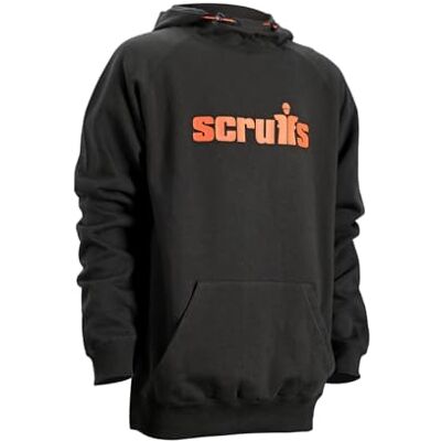 Scruffs Tamworth huvtröja svart (T56299) M, Svart, M Scruffs Tamworth huvtröja svart (T56299) M, Svart, M