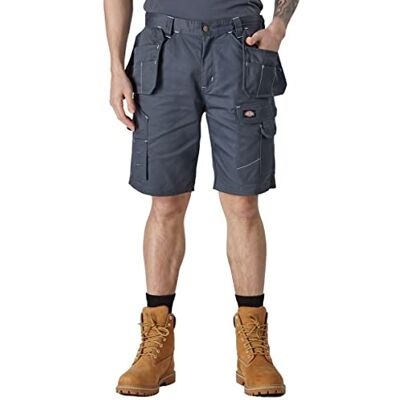 Dickies , herr, Redhawk Pro-shorts, grå, 34, GRÅ, 34W Dickies , herr, Redhawk Pro-shorts, grå, 34, GRÅ, 34W