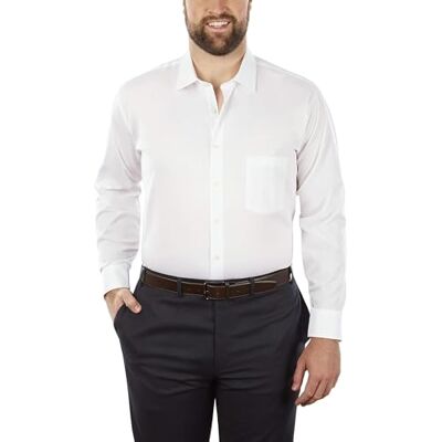 Van Heusen herr höga passform klänning tröjor flexkrage stretch solid Van Heusen herr höga passform klänning tröjor flexkrage stretch solid