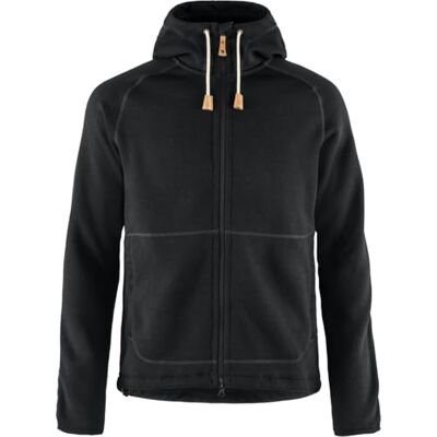 Fjällräven Fjallraven 82252-550 Övik fleece huvtröja M sweatshirt herr svart storlek XS Fjällräven Fjallraven 82252-550 Övik fleece huvtröja M sweatshirt herr svart storlek XS