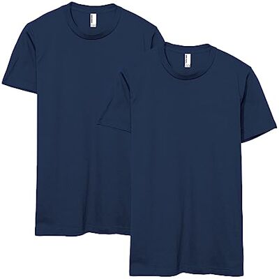 American Apparel T-shirt i fin jersey för vuxna, stil G2001, multipack, L American Apparel T-shirt i fin jersey för vuxna, stil G2001, multipack, L