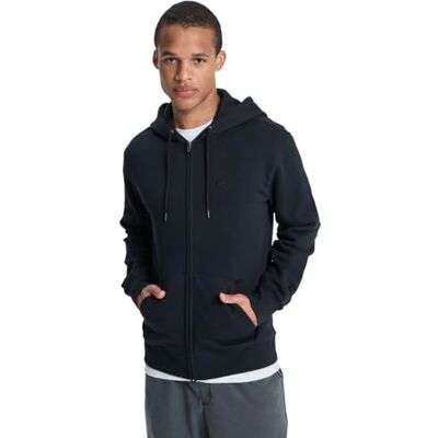 Quiksilver Salt vatten dragkedja huvtröja fleecetröja svart M Quiksilver Salt vatten dragkedja huvtröja fleecetröja svart M