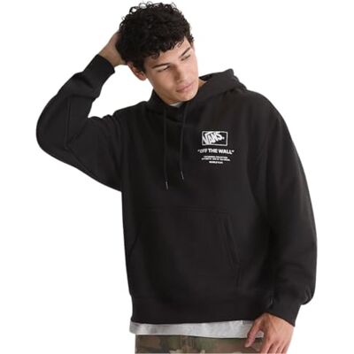 Vans Stacked Hi Pullover, svart/vit, XS, svart/vit, XS Vans Stacked Hi Pullover, svart/vit, XS, svart/vit, XS