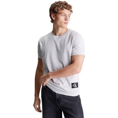 Calvin jeans herr S/S stickade toppar, Månsten, XXS Calvin jeans herr S/S stickade toppar, Månsten, XXS