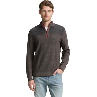 TOM TAILOR herrtröja, 38662 – Navy Cognac Cream Multi Color, S TOM TAILOR herrtröja, 38662 – Navy Cognac Cream Multi Color, S