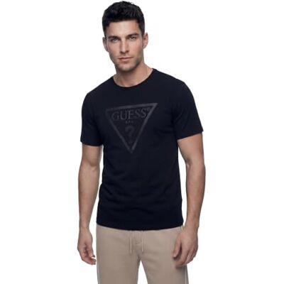 GUESS Man's T-Shirt Slim FIT T-shirts CN SS Core triangel logotyp T-shirt XS GUESS Man's T-Shirt Slim FIT T-shirts CN SS Core triangel logotyp T-shirt XS