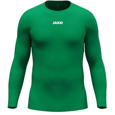 JAKO Unisex långärmad skjorta funktion, grön, XXL JAKO Unisex långärmad skjorta funktion, grön, XXL
