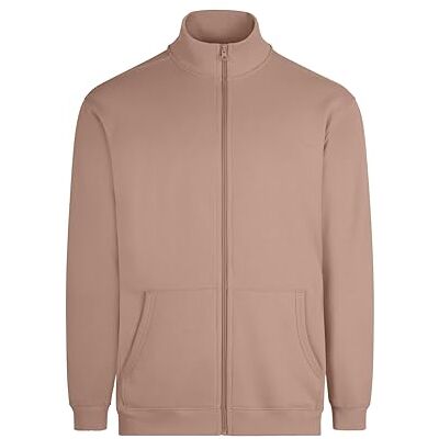 Mukua SZ270U Cooper; unisex huvtröja med dragkedja, rosa färg; storlek L, Rosenröd, L Mukua SZ270U Cooper; unisex huvtröja med dragkedja, rosa färg; storlek L, Rosenröd, L