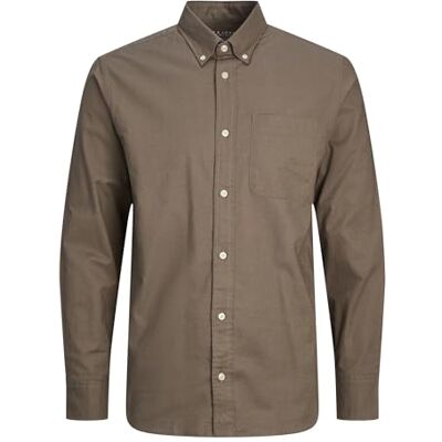JACK & JONES herr Jprbrook Oxford Skjorta L/S Noos fritidsskjorta JACK & JONES herr Jprbrook Oxford Skjorta L/S Noos fritidsskjorta