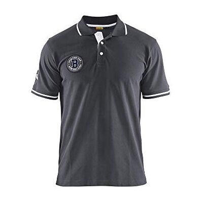 Blåkläder Blaklader 917510509810XS Limited Polo Shirt, grå/vit, storlek XS Blåkläder Blaklader 917510509810XS Limited Polo Shirt, grå/vit, storlek XS