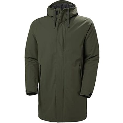Helly Hansen Rain Coat Parka Coat 53644 Utility Green XL Helly Hansen Rain Coat Parka Coat 53644 Utility Green XL