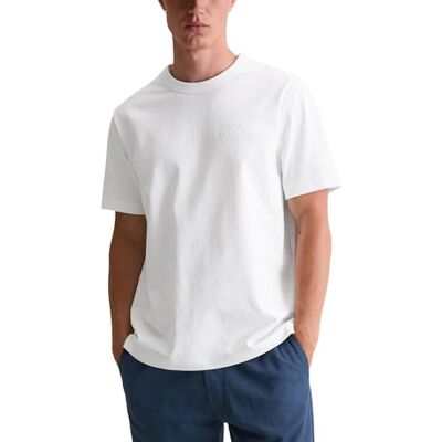 Marc O'Polo Denim herr-t-shirt av ekologisk bomull avslappnad passform, 0163, L Marc O'Polo Denim herr-t-shirt av ekologisk bomull avslappnad passform, 0163, L