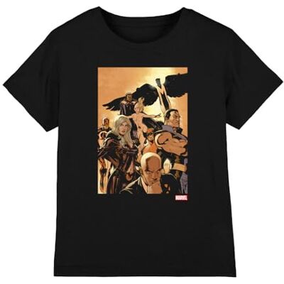 Marvel X-Men lagskydd unisex barn t-shirt, svart, 5-6 år, Svart, 5-6 År Marvel X-Men lagskydd unisex barn t-shirt, svart, 5-6 år, Svart, 5-6 År