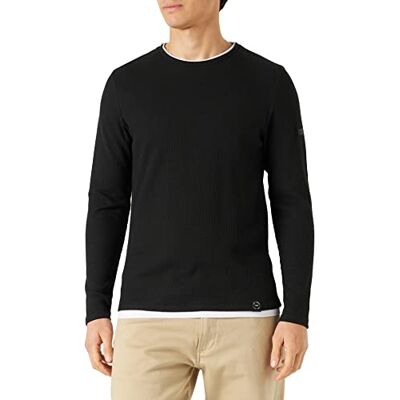 KEY LARGO Herr sweatshirt Stefano, Svart (1100), L KEY LARGO Herr sweatshirt Stefano, Svart (1100), L