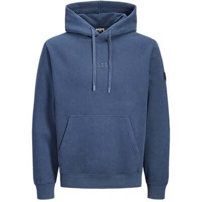 JACK & JONES Jcopoint Sweat Badge Hood Bf, titan, XL JACK & JONES Jcopoint Sweat Badge Hood Bf, titan, XL