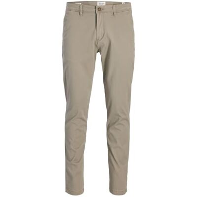 JACK & JONES Chino byxor slim fit chinos byxor, Vetiver, 33W / 32L JACK & JONES Chino byxor slim fit chinos byxor, Vetiver, 33W / 32L