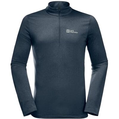 Jack Wolfskin Sky Thermal Hz M vandring T-shirt herr, Midnatthimlen, XXL Jack Wolfskin Sky Thermal Hz M vandring T-shirt herr, Midnatthimlen, XXL