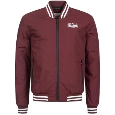 Lonsdale London Herrjacka Trudgetherpe jacka, Vintage oxblood, XL Lonsdale London Herrjacka Trudgetherpe jacka, Vintage oxblood, XL
