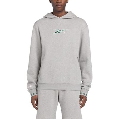 Reebok CL ENIFORM HOODIE, Mgreyh, M Reebok CL ENIFORM HOODIE, Mgreyh, M