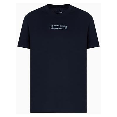 Giorgio Armani Men's Utility Edge, logotyp bokstäver broderad logotyp, normal passform, blå, M, djup marin, M Giorgio Armani Men's Utility Edge, logotyp bokstäver broderad logotyp, normal passform, blå, M, djup marin, M