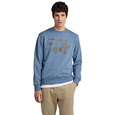G-STAR RAW Herr Abstract RAW r sw tröja, blå (Azul A613-2182), XS G-STAR RAW Herr Abstract RAW r sw tröja, blå (Azul A613-2182), XS