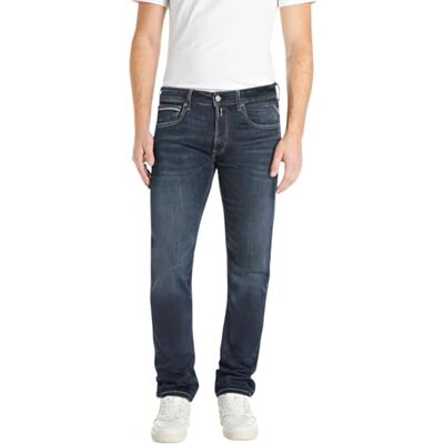 Replay Herrjeans Grover Power Stretch, Dark Blue 007 (blå), 33 W/34 L, 007 mörkblå, 33W / 34L Replay Herrjeans Grover Power Stretch, Dark Blue 007 (blå), 33 W/34 L, 007 mörkblå, 33W / 34L
