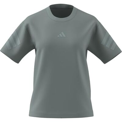 adidas Kobiety FUTURE ICONS THREE STRIPES T-SHIRT, Wonder Sage, S adidas Kobiety FUTURE ICONS THREE STRIPES T-SHIRT, Wonder Sage, S
